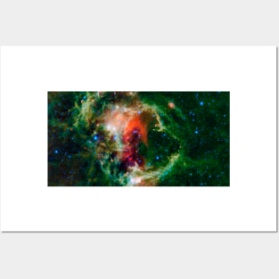 Soul Nebula, space telescope image (C010/6273) Posters and Art